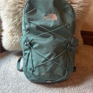 The North Face Jester Luxe Backpack in Olive Green